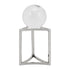 Silver Crystal Ball Stand